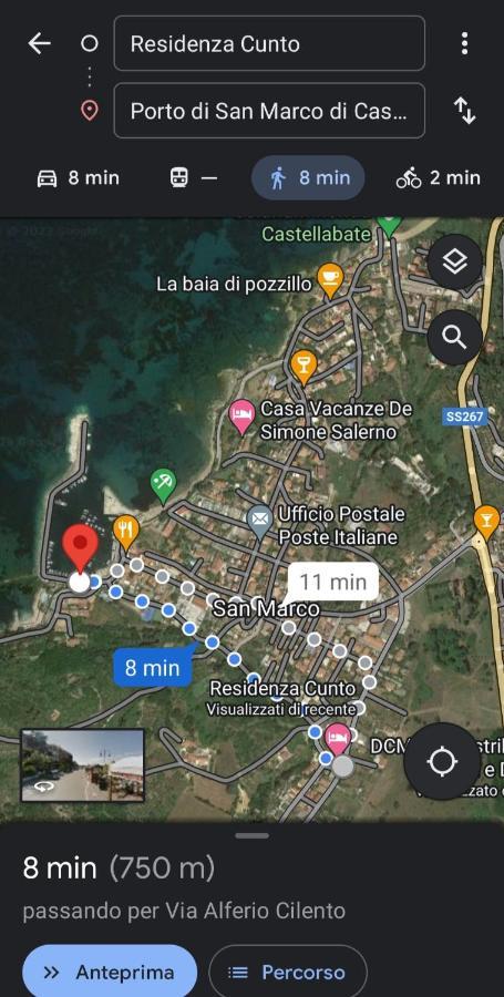 Residenza Cunto Hotel Castellabate Exterior foto